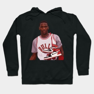 Michael Jordan of the Chicago Bulls Hoodie